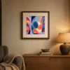 ba-0335-through-sheer-arches-print-2-room-evening-walnut-v4 Through Sheer Arches by Bassem, art print shown framed on a wall