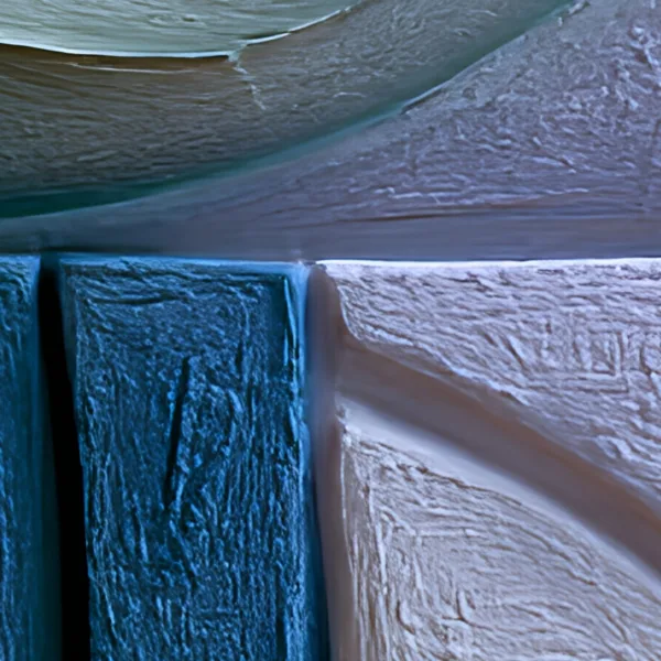 Sun-Warmed Tiles by Bassem, detail at close range