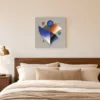 Sails and Small Planets by Bassem, canvas on a wall