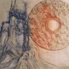 Sun Over Bare Cliffs by Bassem, the full artwork