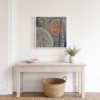 The Copper Whorl by Bassem, framed print on a wall