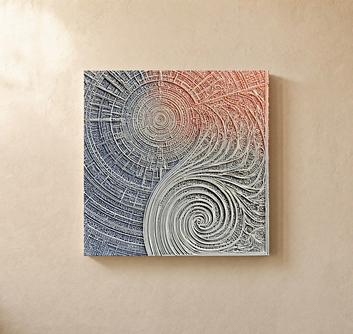 ba-0353-the-turning-dial-canvas-1-canvas-closeup-limewash-v4 The Turning Dial by Bassem, canvas on a wall
