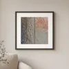 ba-0359-pebbles-and-tree-rings-print-1-closeup-black-v4 Pebbles and Tree Rings by Bassem, art print shown framed on a wall