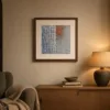 Web Beside the Grid by Bassem, art print shown framed on a wall